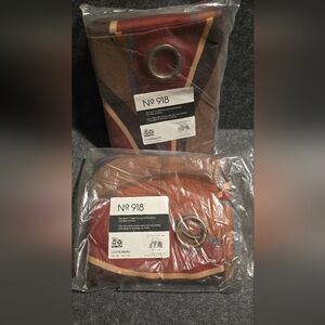 No.918 Ogee Printed Curtains (2 Panels)